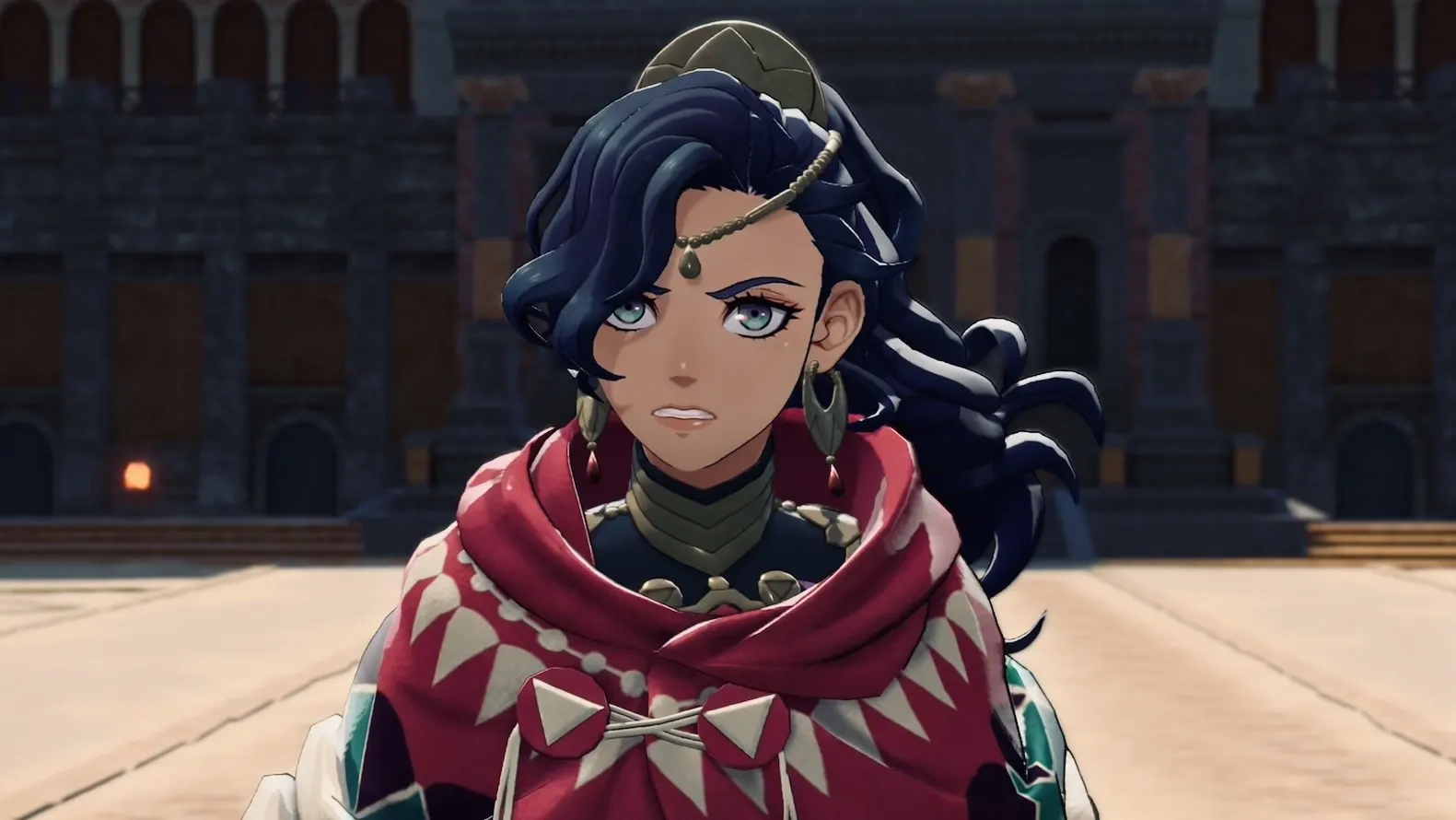 Leda looking very angry